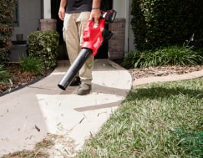 Lawn mowing - Power Blowing for a Clean Finish